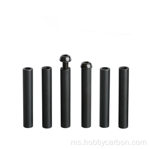 Harga Bagus M3 Knurled Anodized Round Aluminium Standoff